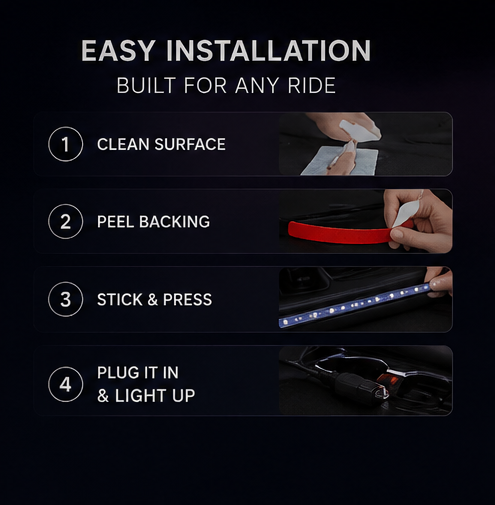 RGB Strip Interior Light