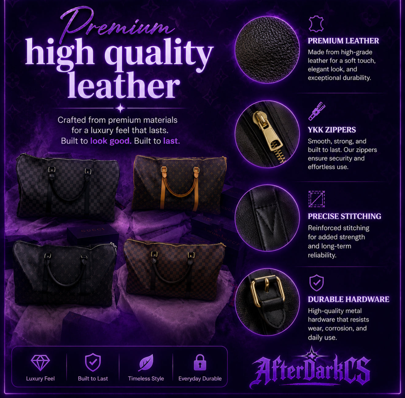 Designer Duffle Bag
